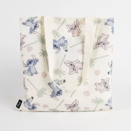 Disney Lilo és Stitch, A csillagkutya Palm shopping bag, bevásárlótáska 40 cm