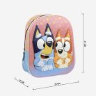 Bluey Stars 3D hátizsák, táska 31 cm
