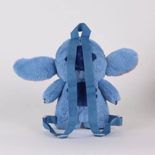 Disney Lilo és Stitch, A csillagkutya Blue Alien plüss hátizsák, táska 30 cm
