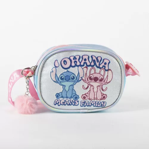Disney Lilo és Stitch, A csillagkutya Ohana csillámos oldaltáska, válltáska