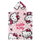 Hello Kitty Cherry strand törölköző poncsó 50x115 cm (Fast Dry)