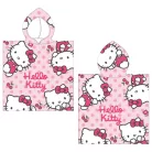 Hello Kitty Cherry strand törölköző poncsó 50x115 cm (Fast Dry)
