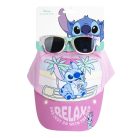 Disney Lilo és Stitch, A csillagkutya Relax napszemüveg és baseball sapka szett