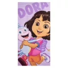 Dóra, a felfedező Happy fürdőlepedő, strand törölköző 70x140cm (Fast Dry)