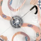Hot Wheels Race gyerek átlátszó esernyő Ø71 cm