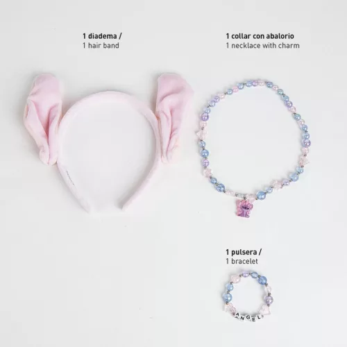Disney Lilo és Stitch, A csillagkutya Angel ékszer és hajpánt szett