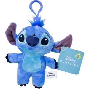 Disney Lilo és Stitch, A csillagkutya Mini Alien 2D plüss figura akasztóval 14 cm