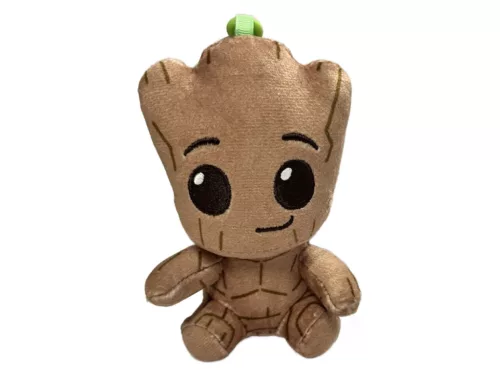 Bosszúállók Groot 3D plüss figura akasztóval, táskadísz 13 cm