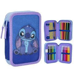   Disney Lilo és Stitch, A csillagkutya tolltartó töltött 2 emeletes