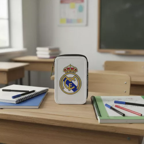 Real Madrid White tolltartó töltött 3 emeletes