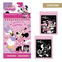   Disney Minnie Besties scratch képkarcoló és színező szett