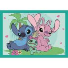 Disney Lilo és Stitch, A csillagkutya 4 az 1-ben puzzle Clementoni