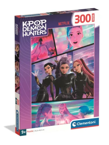 K-pop Démonvadászok Take Down 300 db-os puzzle Clementoni