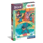Disney Lilo és Stitch, A csillagkutya Island Vibes 104 db-os puzzle Clementoni
