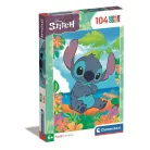 Disney Lilo és Stitch, A csillagkutya Tropical Time 104 db-os puzzle Clementoni