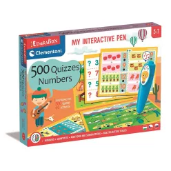   Interaktív toll készségfejlesztő játék 500 db számos kvízzel Education Clementoni
