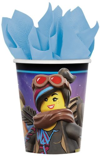 Lego Movie, Lego kaland papír pohár 8 db-os 266 ml