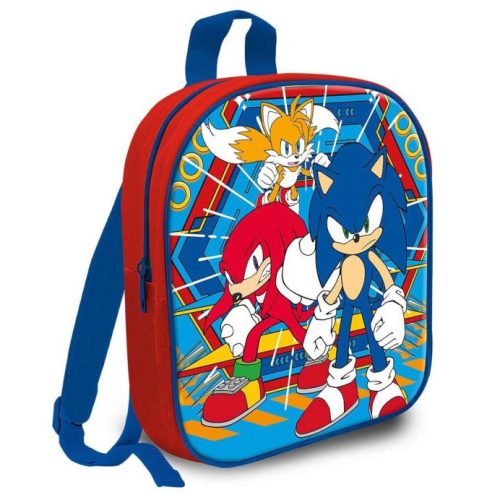 Sonic a sündisznó hátizsák, táska 29 cm