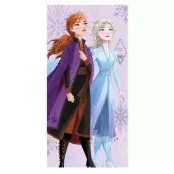  Disney Jégvarázs Magic fürdőlepedő, strand törölköző 70x137 cm (Fast Dry)