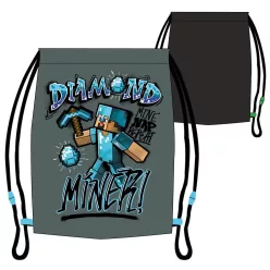 Minecraft Diamond sporttáska tornazsák 37 cm