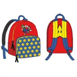 Super Mario Red hátizsák, táska 28 cm