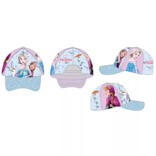 Disney Jégvarázs Snowy Touch gyerek baseball sapka 53 cm