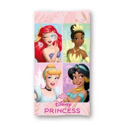   Disney Hercegnők Magical fürdőlepedő, strand törölköző 70x140cm (Fast Dry)