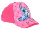 Disney Lilo és Stitch, A csillagkutya Hugging Scrump gyerek baseball sapka 52 cm - Sötét rózsaszín