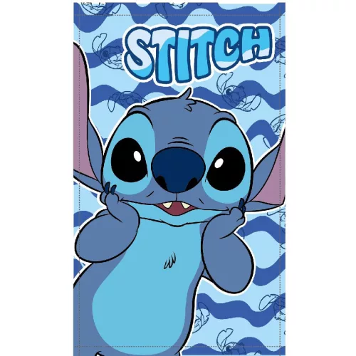Disney Lilo és Stitch, A csillagkutya Ocean Waves kéztörlő, arctörlő, törölköző 30x50cm