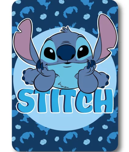 Disney Lilo és Stitch, A csillagkutya Feather polár takaró 100x140cm