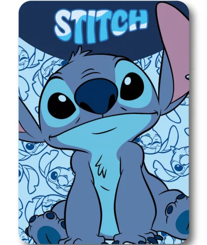 Disney Lilo és Stitch, A csillagkutya Happy polár takaró 100x140cm