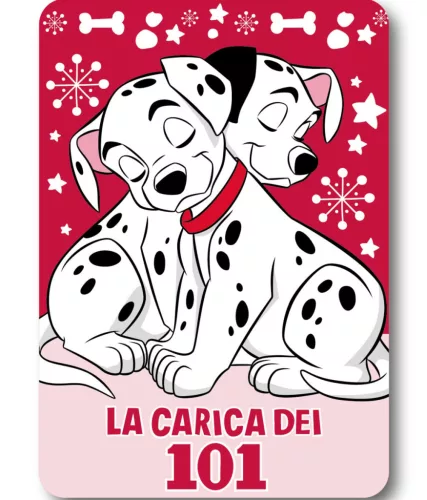 Disney 101 Kiskutya Cuddle Spots polár takaró 100x140cm