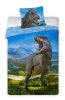 Dinoszaurusz T-Rex ágyneműhuzat 140×200cm, 70×90 cm