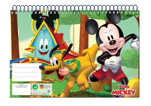 Mickey Fun Times A/4 spirál vázlatfüzet, 30 lapos