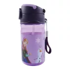 Disney Jégvarázs Modern Magic műanyag szívószálas kulacs akasztóval 350 ml