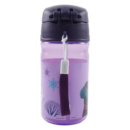 Disney Jégvarázs Modern Magic műanyag szívószálas kulacs akasztóval 350 ml