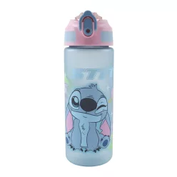  Disney Lilo és Stitch, A csillagkutya Alien 626 műanyag matt szívószálas kulacs 600 ml