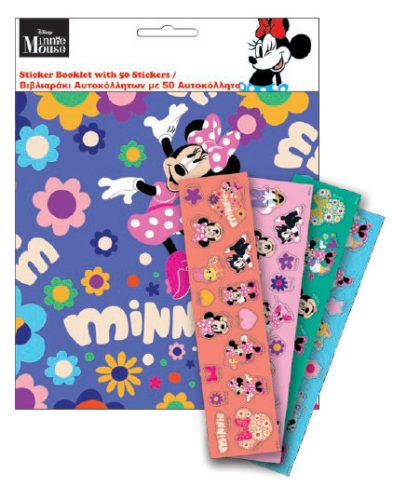 Disney Minnie matricás album 50 db matricával