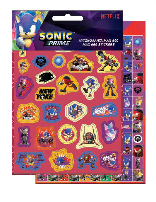 Sonic a sündisznó 600 darabos matrica szett