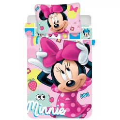   Disney Minnie Tidy gyerek, ovis ágyneműhuzat 100×135 cm, 40×60 cm