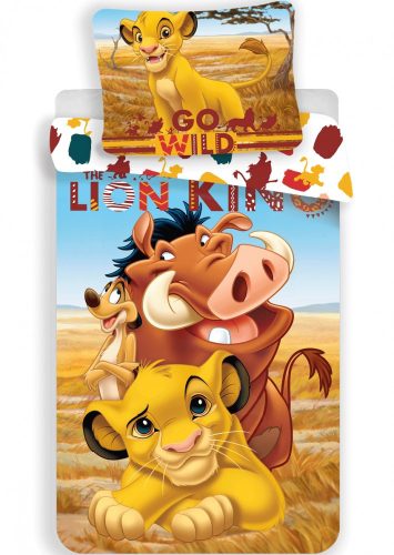 Disney Az Oroszlánkirály Pride Lands Trio gyerek, ovis ágyneműhuzat 100×135cm, 40×60 cm
