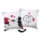 Disney Minnie, Mickey Love párna, díszpárna 40x40 cm