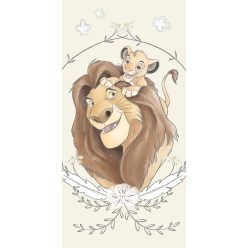   Disney Az Oroszlánkirály Simba fürdőlepedő, strand törölköző 70x140cm