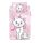 Disney Marie Aristocat gyerek, ovis ágyneműhuzat 100×135 cm, 40×60 cm