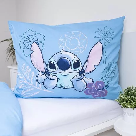 Disney Lilo és Stitch, A csillagkutya Wave ágyneműhuzat 140×200cm, 70×90 cm
