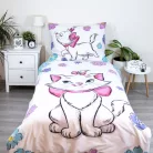 Disney Marie Floral ágyneműhuzat 140×200cm, 70×90 cm