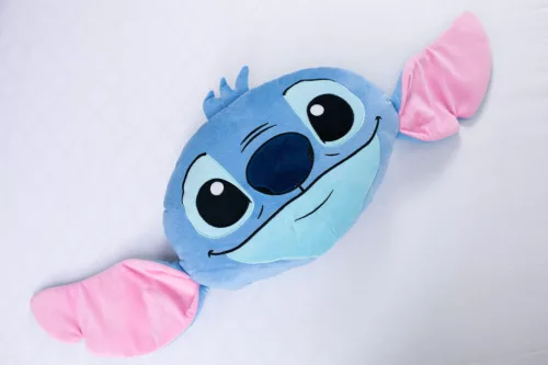 Disney Lilo és Stitch, A csillagkutya Blue 3D formapárna, díszpárna 35 cm
