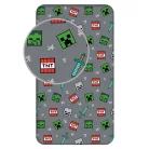 Minecraft We Got This gumis lepedő 90x200 cm