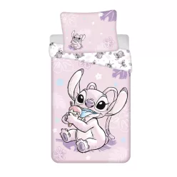   Disney Lilo és Stitch, A csillagkutya Ice Cream ágyneműhuzat 140×200cm, 70×90 cm