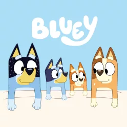 Bluey Cozy kéztörlő, arctörlő, törölköző 30x30cm